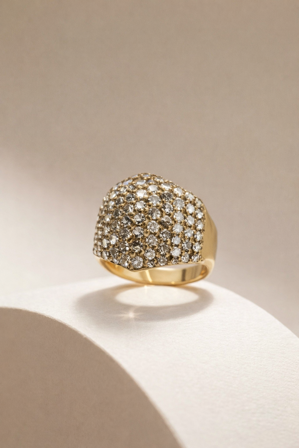 Luxe Lattice Statement Ring