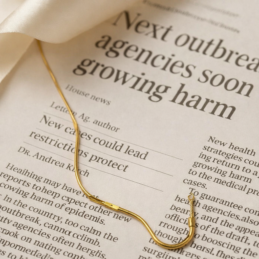 Minimal Bar Detail Chain – Sleek Gold Chain